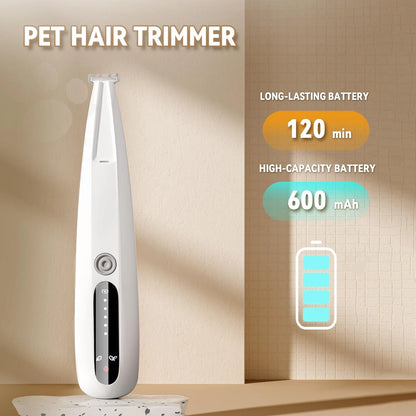 MOONEON 2026  Pet Precision Trimmer, Dog Paw White With Extra Blades