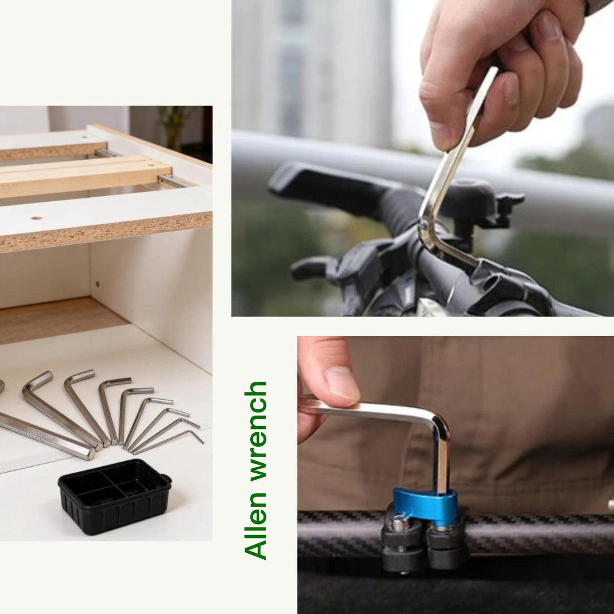 33 in 1 Precision Screwdriver Set with 9Pcs L-Shaped Hex Key Set, ‎silver