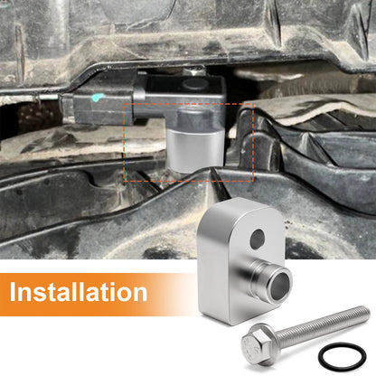 MAP Air Intake Temperature Sensor Spacer Anti-Soot for 2011-2019 Ford F250/F350