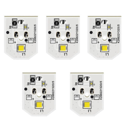 5PCS  Refrigerator LED Light Bulb Board For GE Refrigerator GFE26GGHCBB
