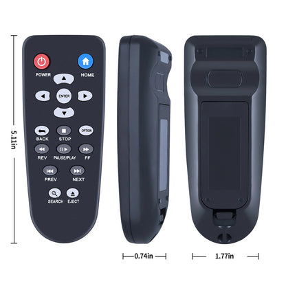 Remote Control For WD Western Digital Elements TV HD Mini Live Plus Media