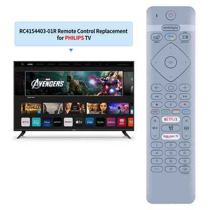 RC4154403/01R For Philips TV Voice Remote Control 398GM10BEPHN0012PH