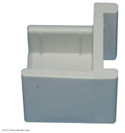 T-H Marine DS-1R-DP Pontoon Door Stop - Right Hinge,Gray Gray