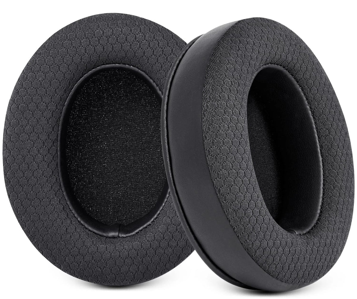 GVOEARS Replacement Earpads for Audio Technica ATH M50X/M40X/M30, Black