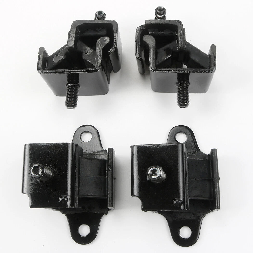 Set of Engine Mounts Front &Rear For Yamaha Gas Golf Cart G2,G8,G9,G14 1985-1995