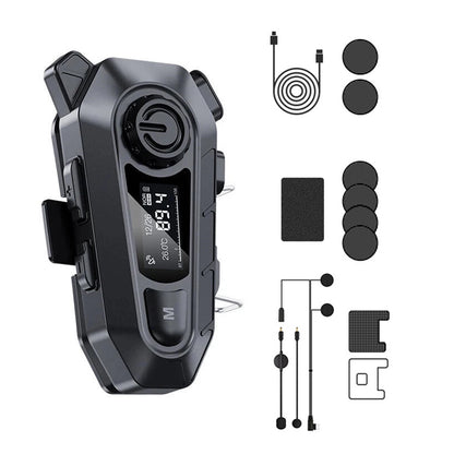 Bluetooth 5.4 Motorcycle Helmet Headset for Bike Helmet with Communication