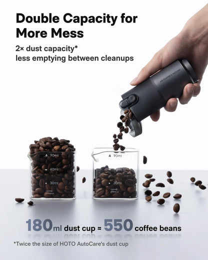 HOTO Car Vacuum Portable Cordless, Handheld with Case, Mini, Black