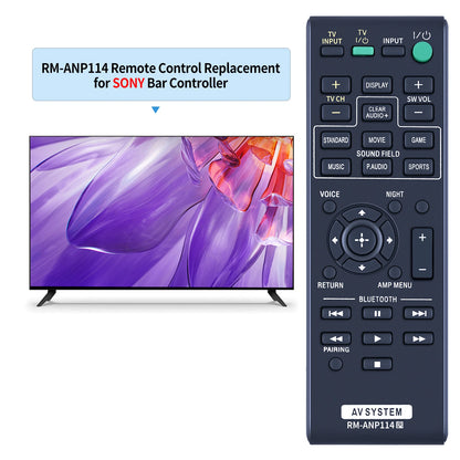 RM-ANP114 Remote Control For Sony Sound Bar HT-CT770 HT-CT370 HTCT770 HTCT370