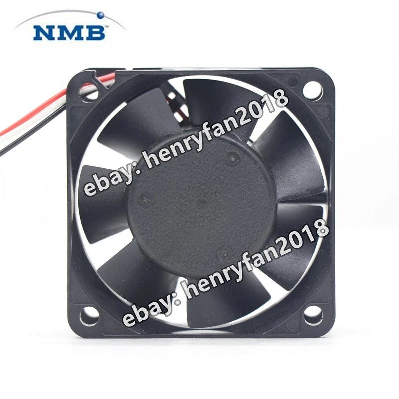 NMB Fan 2410ML-05W-B79 DC 24V 0.25A 60*60*25mm Axial Cooling Fan 3-wire