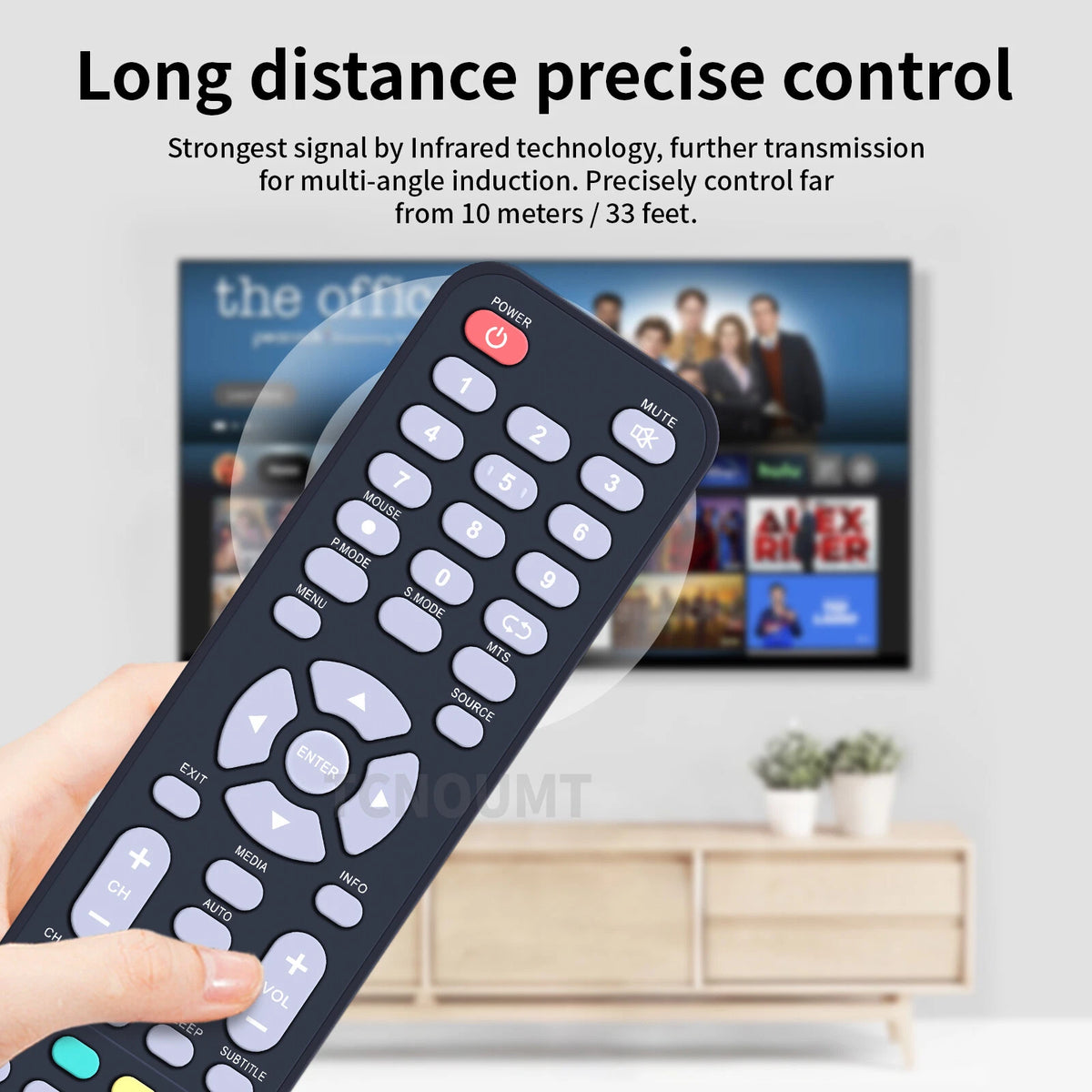 Remote Control For RCA YKF-Z16L01 2204-E100RC UHD LED Smart LCD HDTV TV