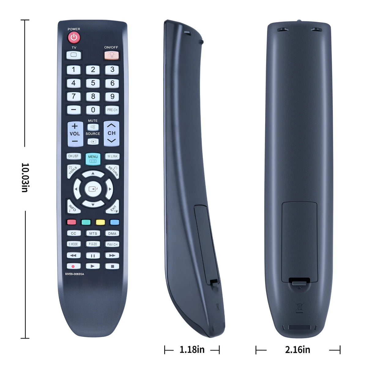 BN59-00695A Remote Control For Samsung TV LN52A650 LN46A650 LN40A650 PN50A650T1F