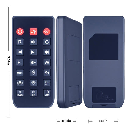 Remote Control For Rossetta Star Projector RT009 HJ-XKD09