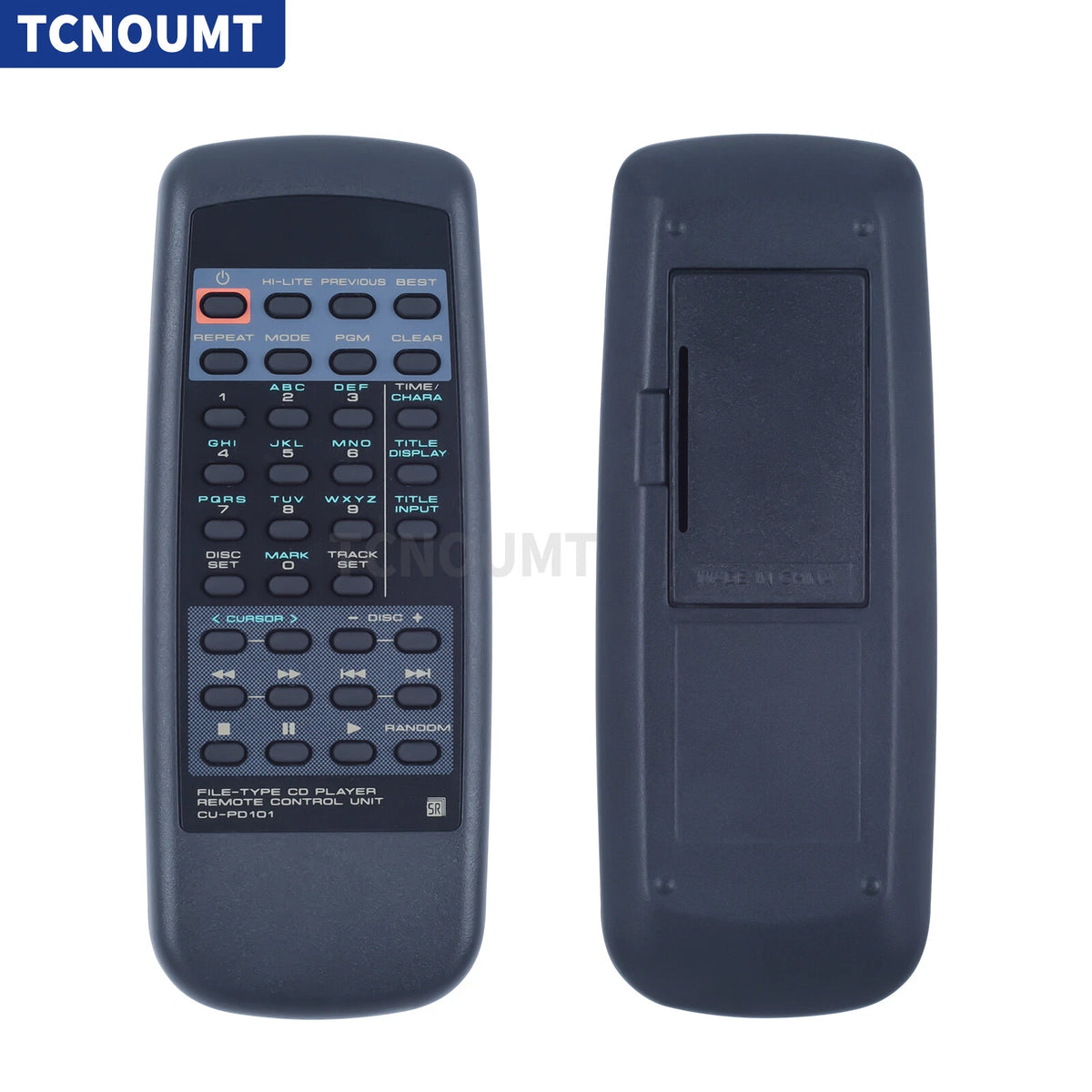 CU-PD101 Remote Control For Pioneer PD-F17 PD-F958 CD Player