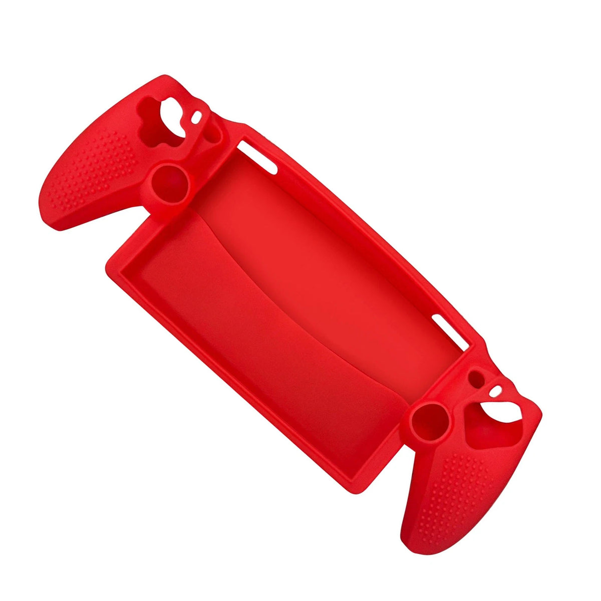 For Sony PlayStation Portal Game Console Protector Case Silicone Anti-slip Red