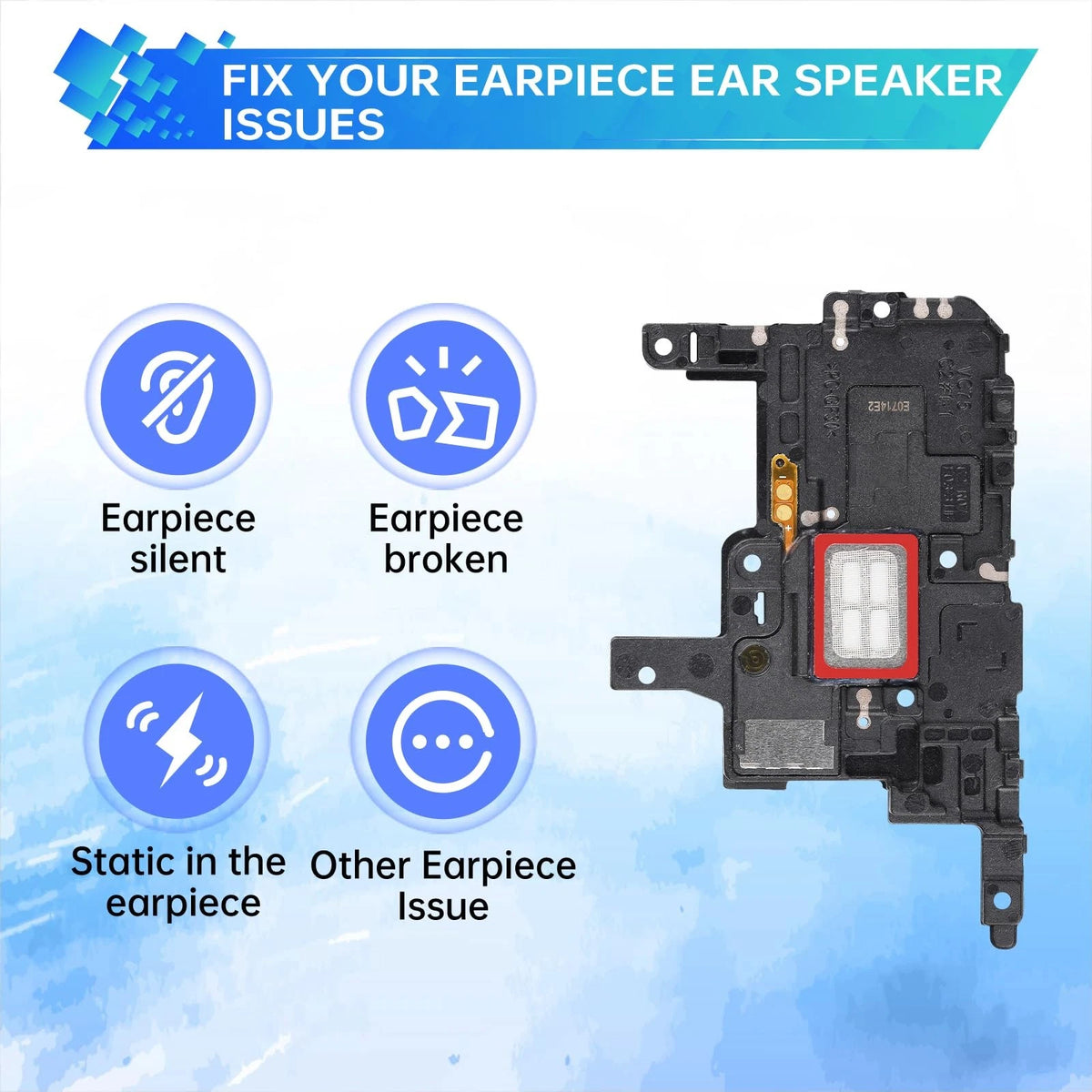BESJMYT for Samsung Galaxy Note 20 Ultra 5G Earpiece Front Speaker...