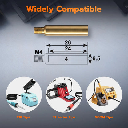 3DZWMAN Heat Set Insert Tools kit Brass Nuts 3D Printing 60W ZW380, Zw380