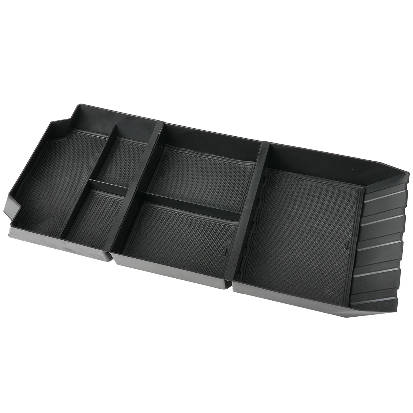 Floor Console Organizer for Tesla Cybertruck 2024+, TPE Storage Tray Box Caddy