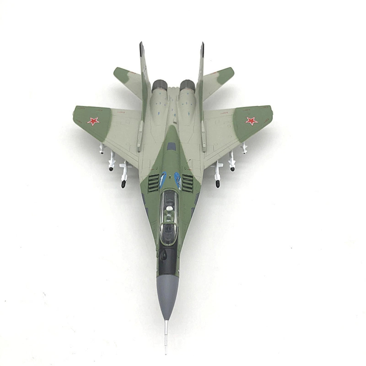 1:100 Russian MIG-29 Aircraft Diecast Model Military Airplane Plane Ornaments