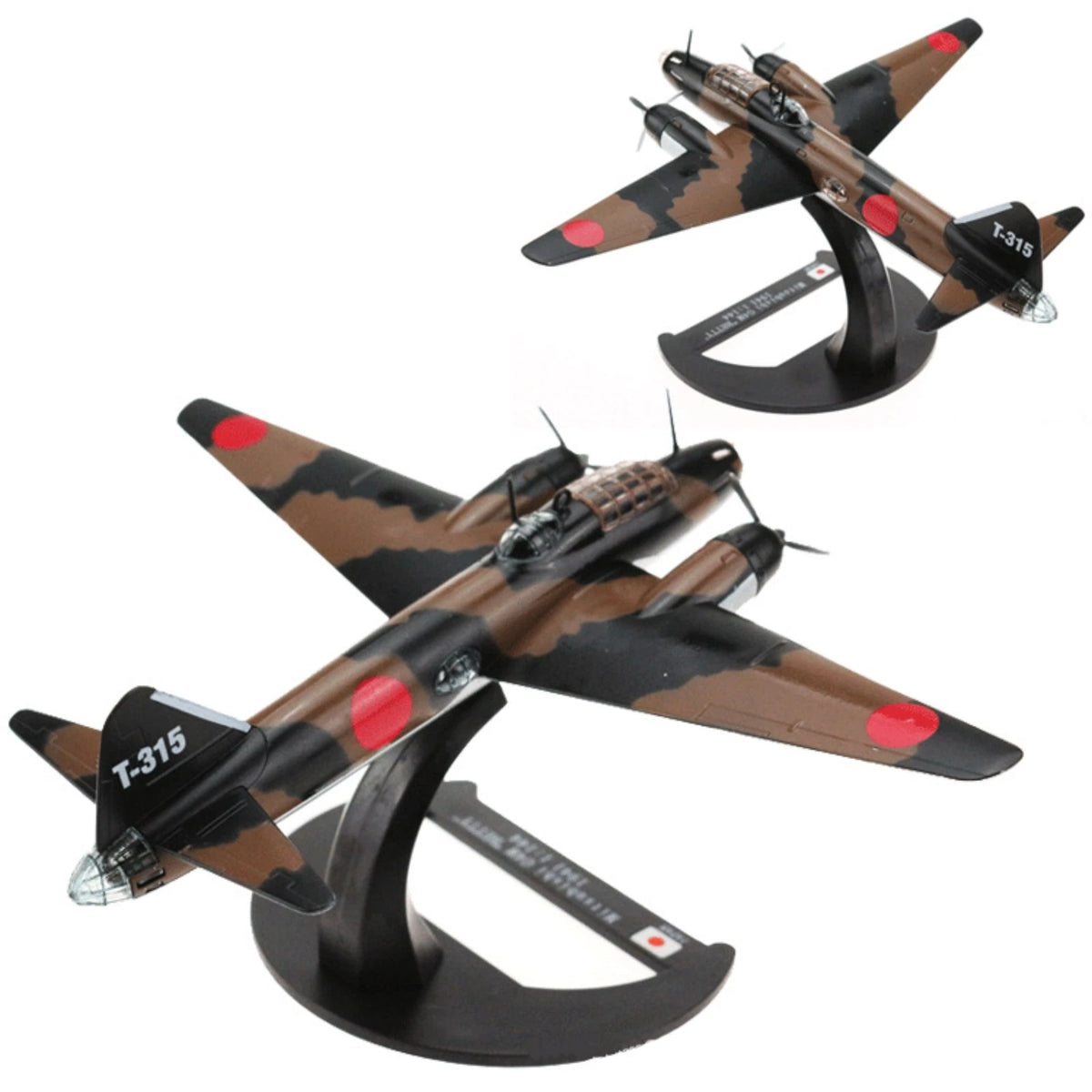 17cm Alloy 1/144 Scale WWII G4M Betty Bomber Airplane Model Plane Toy Gift Decor
