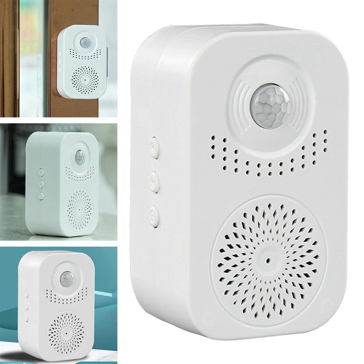 Welcome Infrared Chime Doorbell Wireless 3-Level Adjustable Volume Door Bell