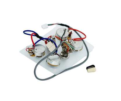 Guyker 1 Set LP Electric Guitar Pickup Wiring 1 Toggle Switch + 4 Pots + Jack