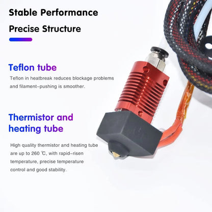 Creativity CR10 Hotend Assembled MK8 Extruder Kit Full Set (with 0.4MM...