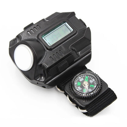 Flashlight LED Torch Compass Tactical LED Rechargeable Outdoor Sport Watch