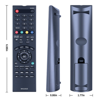 Replacement Remote Control For Sylvania TV LC190SS2, LC260SS2, LC320SS2 NH210UD