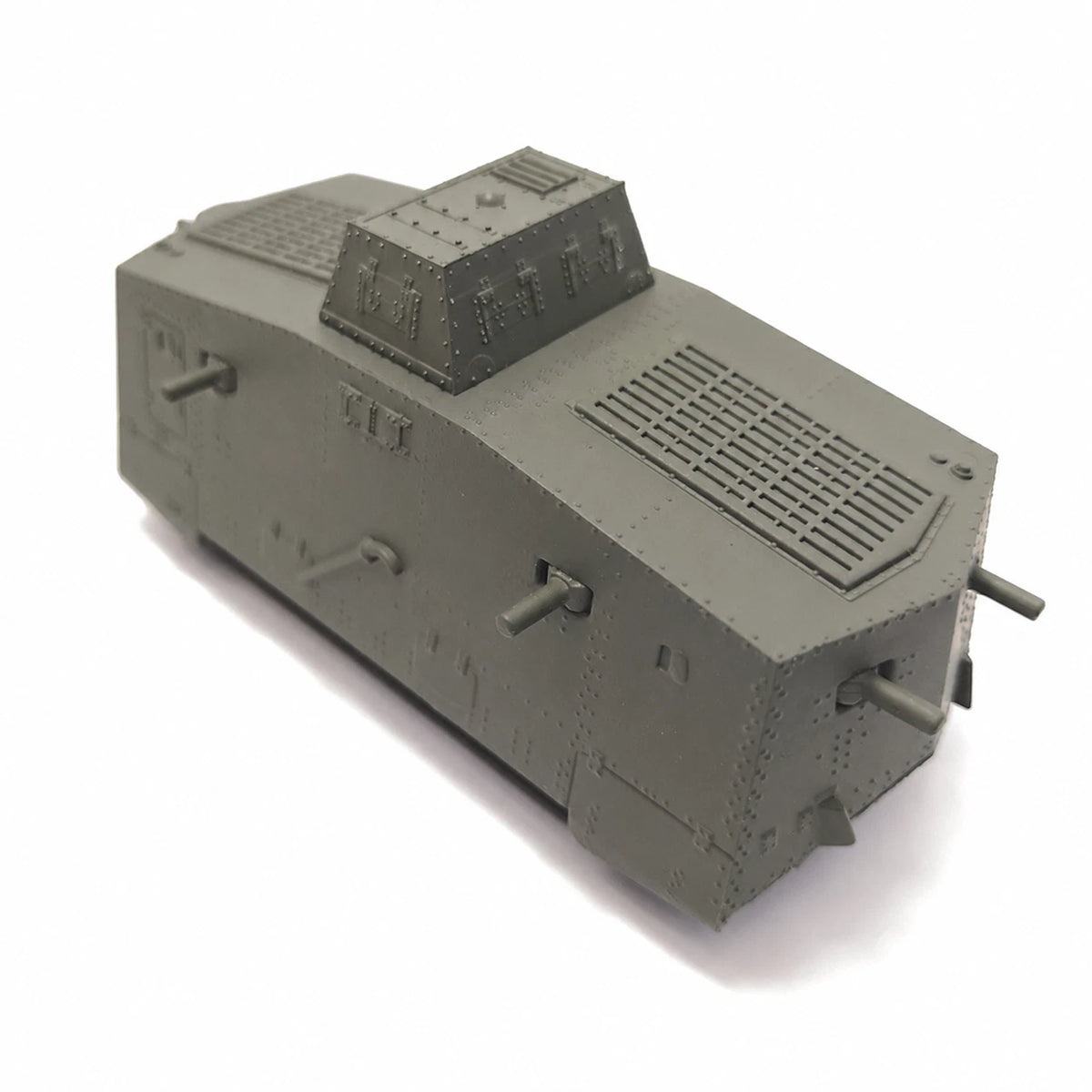 1:100 German WWI A7V Tank Model Military Vehicle Car Model Collection/Decoration