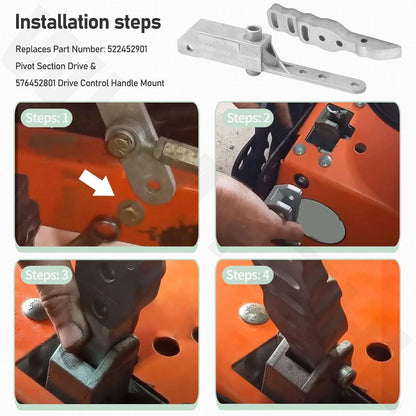522452901 Pivot Section Drive & 576452801 Control Handle Mount for...
