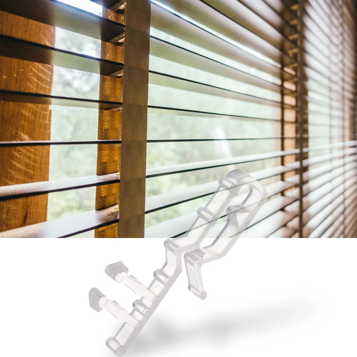 Valance Clips for Blinds 2 Inch Hidden Channel Window Blind 20, 2.1