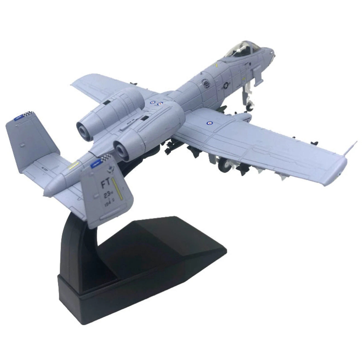 1/100 A-10 Attack Aircraft Thunderbolt II Fighter Alloy Plane Model Scene Gift