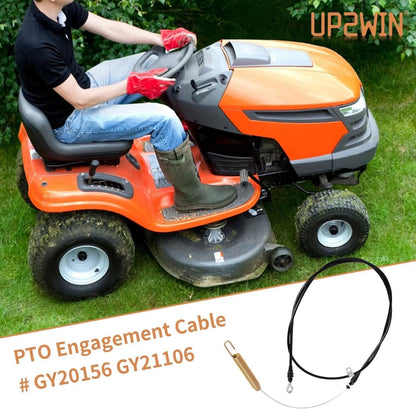 PTO Engagement Cable for John Deere L118 Lawn Mower Tractor with 42" Deck