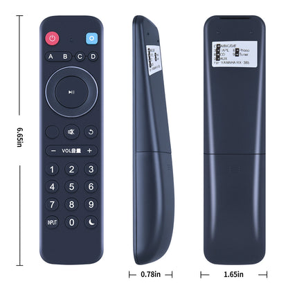 For Yamaha VR09390 Stereo Receiver Replace Remote Control RX385 RX-385