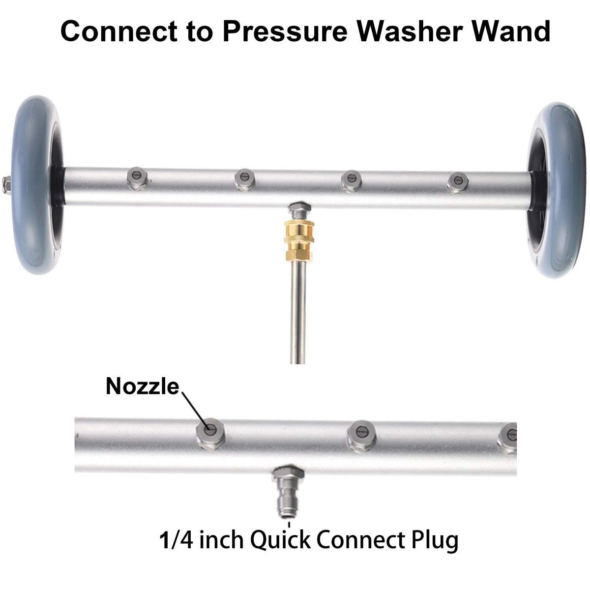 RIDGE WASHER Pressure Washer Undercarriage Cleaner, 16 16Inch, Multicolor