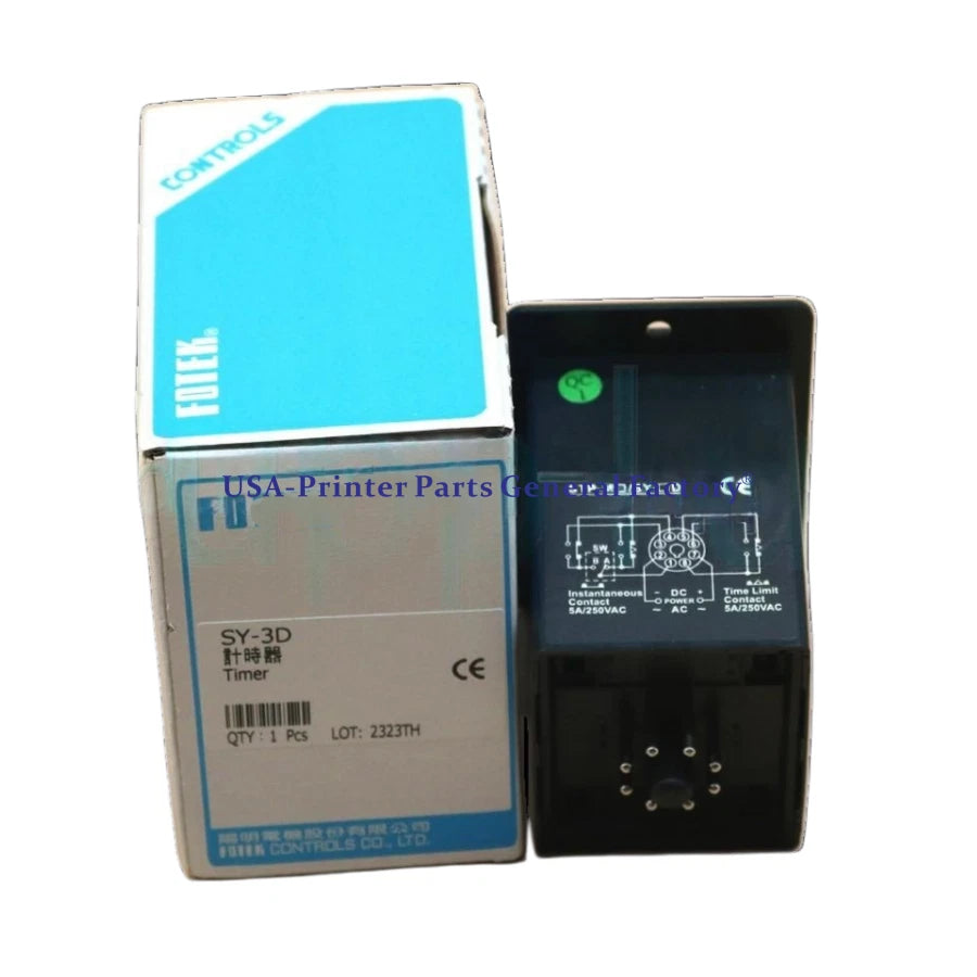 1PCS  compatible FOTEK SY-3D SY3D Time Relay Timer Counter High quality