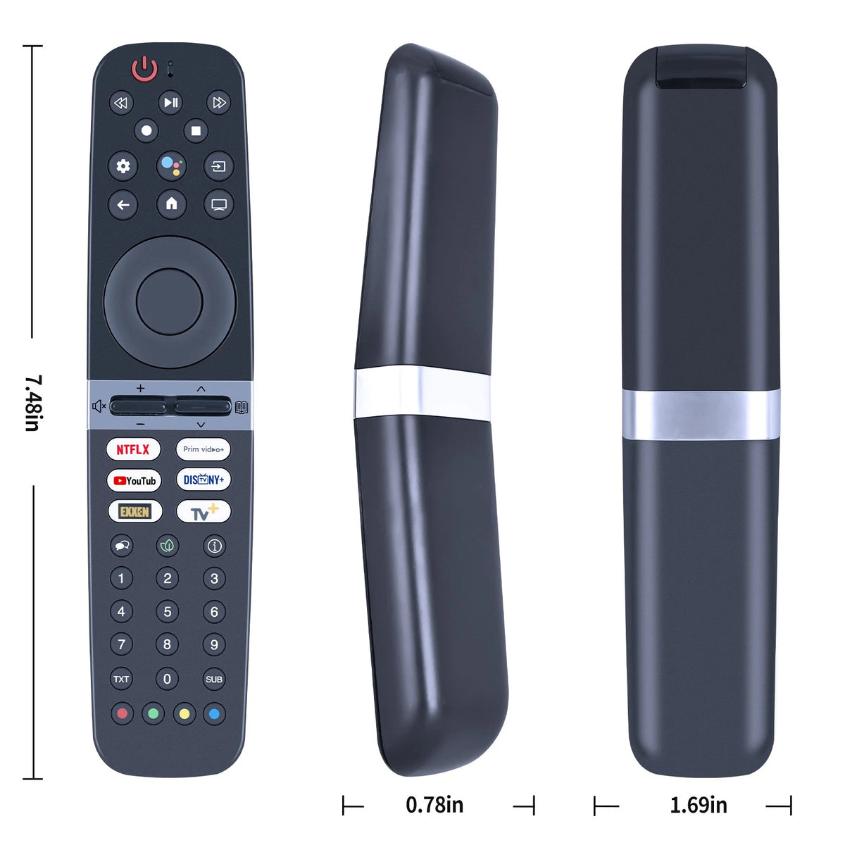 Replacement Remote Control For Grundig Smart TV with Voice