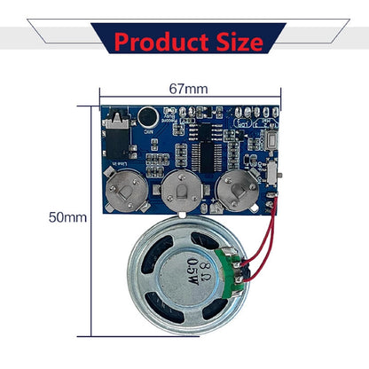 17 Min Sound Voice Music Recorder Board Voice Chip Module for Greeting Card