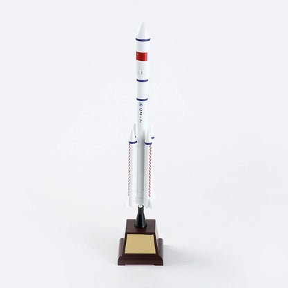 1:200 Ornaments CZ-7 Long March 7 Rocket Model Simulation Alloy Space Model