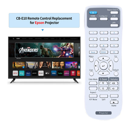 219863500 Remote Control For Epson Projector EB-X49 EB-E20 EB-FH52 EB-W52 EB-W51