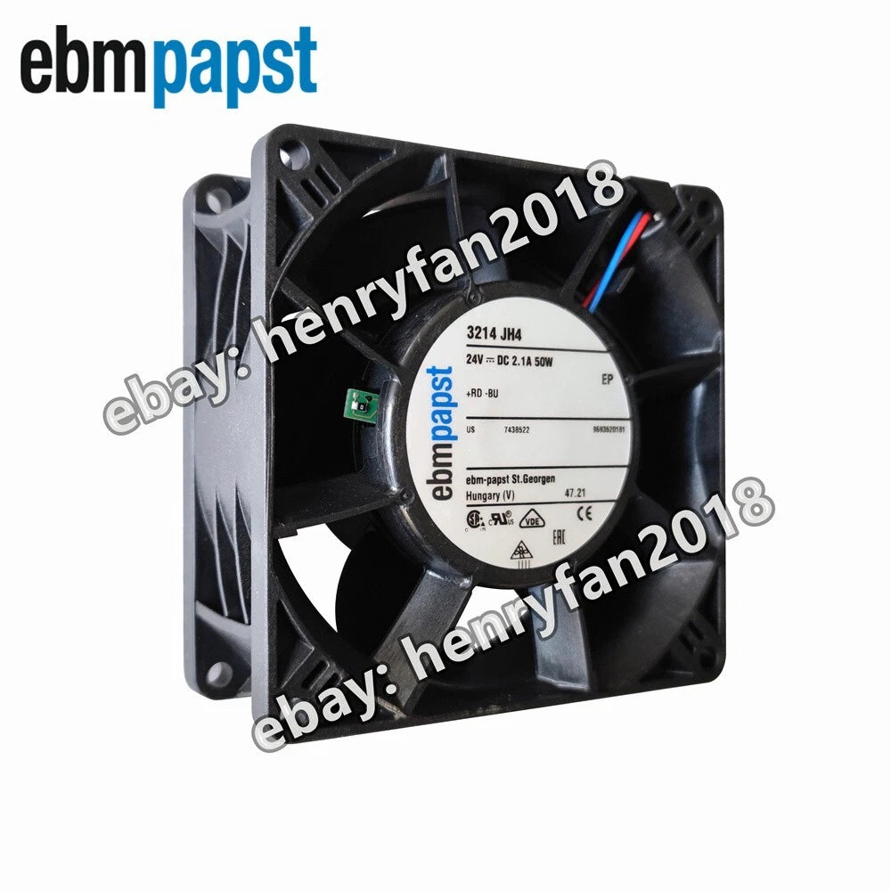 Ebmpapst 3214JH4 Axial Fan DC 24V 13000RPM 2.1A 92*92*38MM Cooling Fan