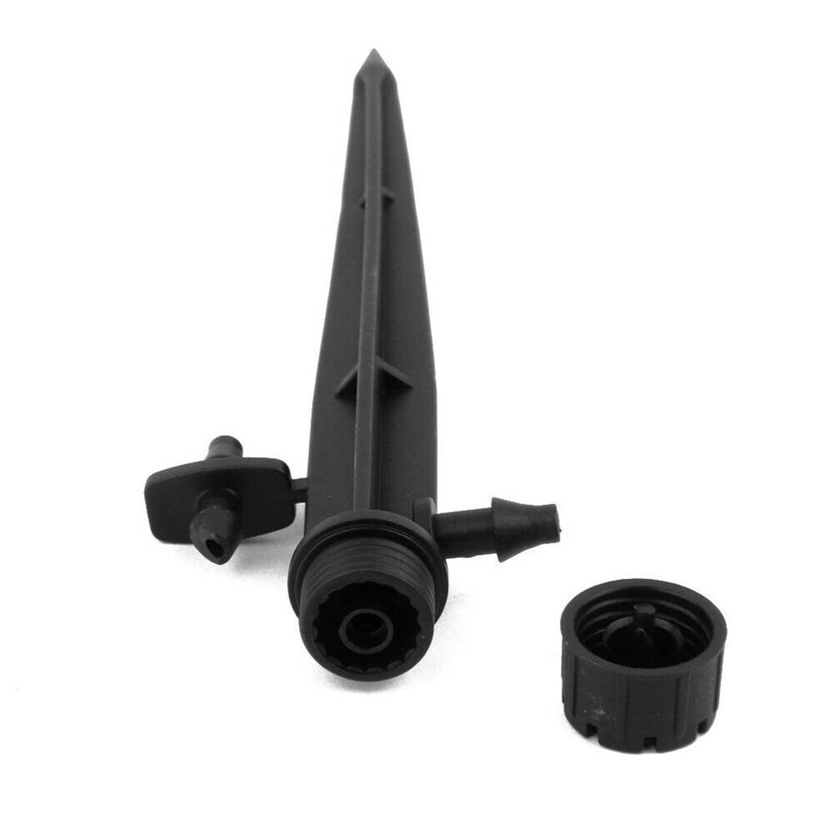 50Pack Adjustable Water Flow Polypropylene Nozzle Stake Drip Sprinklers Garden