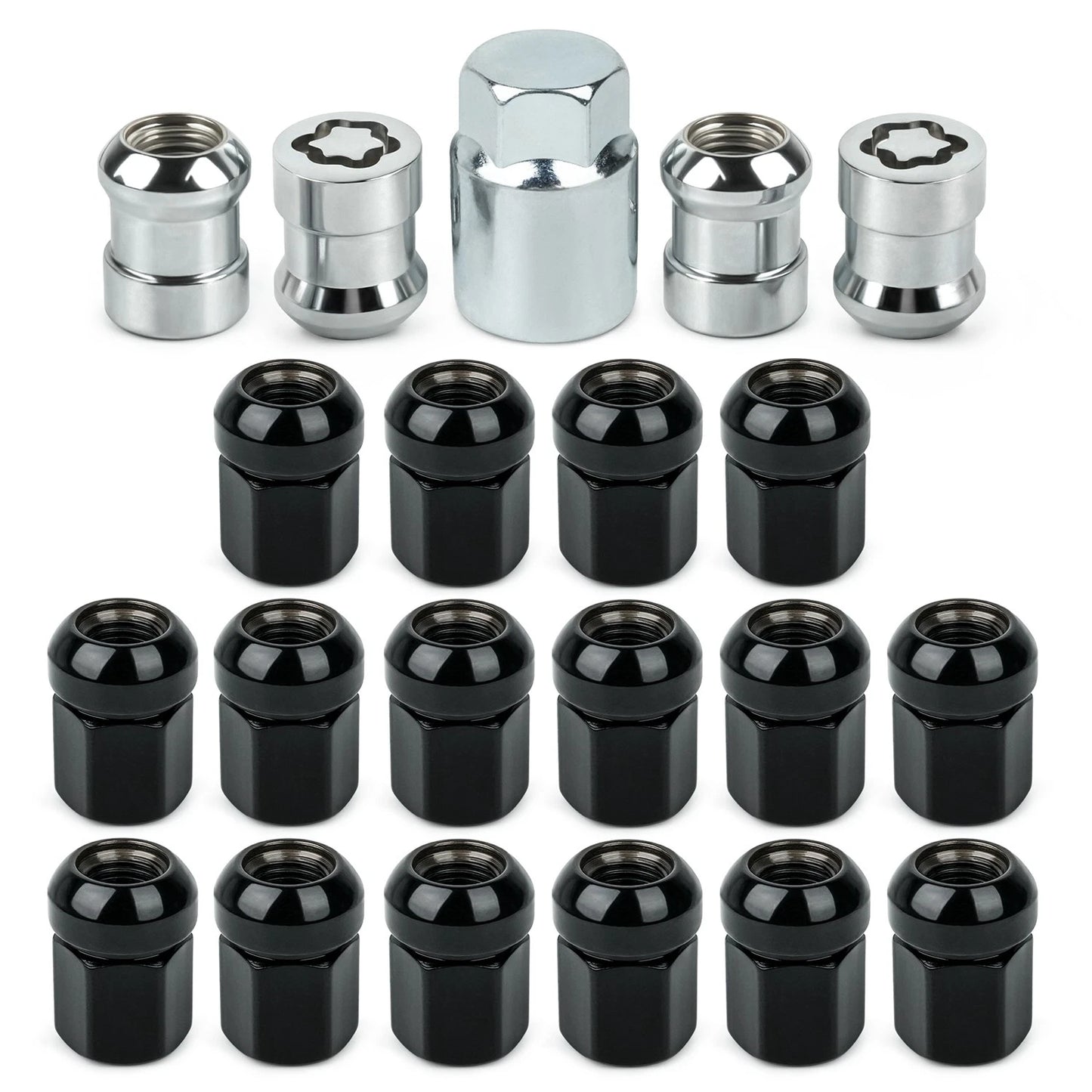21Pcs 08W42-SCV-101 Wheel Lock Set For Honda CR-V Accord Civic