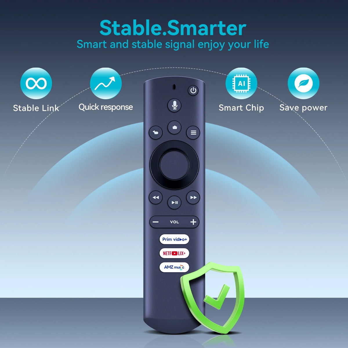 Voice Remote Control For Element Westinghouse Fire TV EL4KAMZ4317 WA43UFT1001