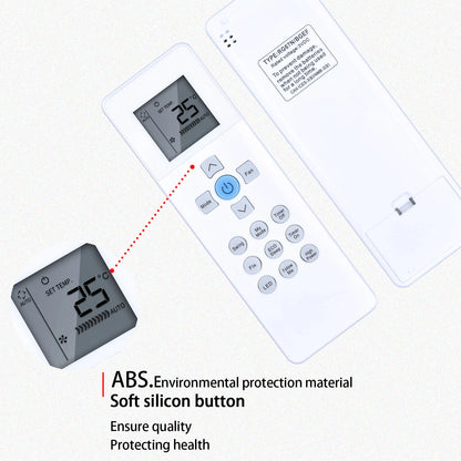 Remote Control For Carrier Air Conditioner RG67N/BGEF RG67V/BGEF