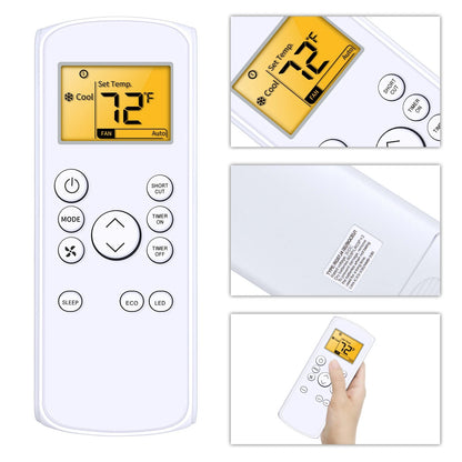 RG57J4(B)/BGCEU1 Remote Control For Toshiba/Mirage/midea Air Conditioner