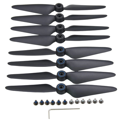 Blomiky 2 Sets 8 Pack F7 Foldable Propellers Replace Spare Pros Compatible...