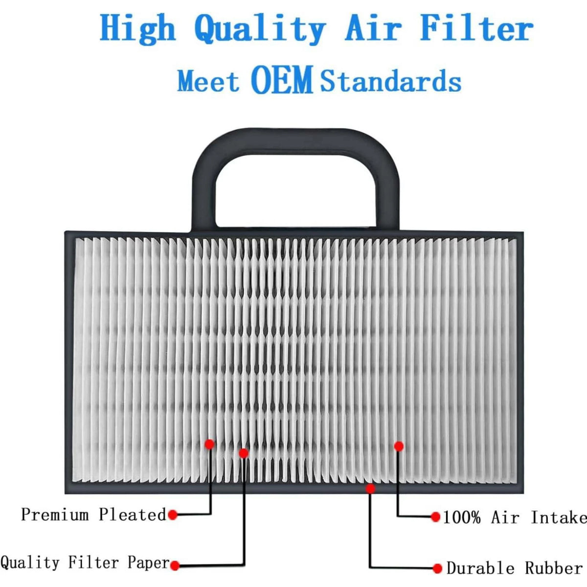 Direct Replacement Air Filter For Husqvarna GTH2248T GTH2448T Lawn Mower