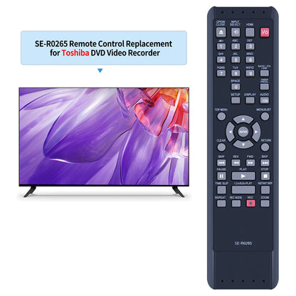 SE-R0265 Remote Control For Toshiba DVD Recorder D-R430 D-R420 D-KR40 D-R400