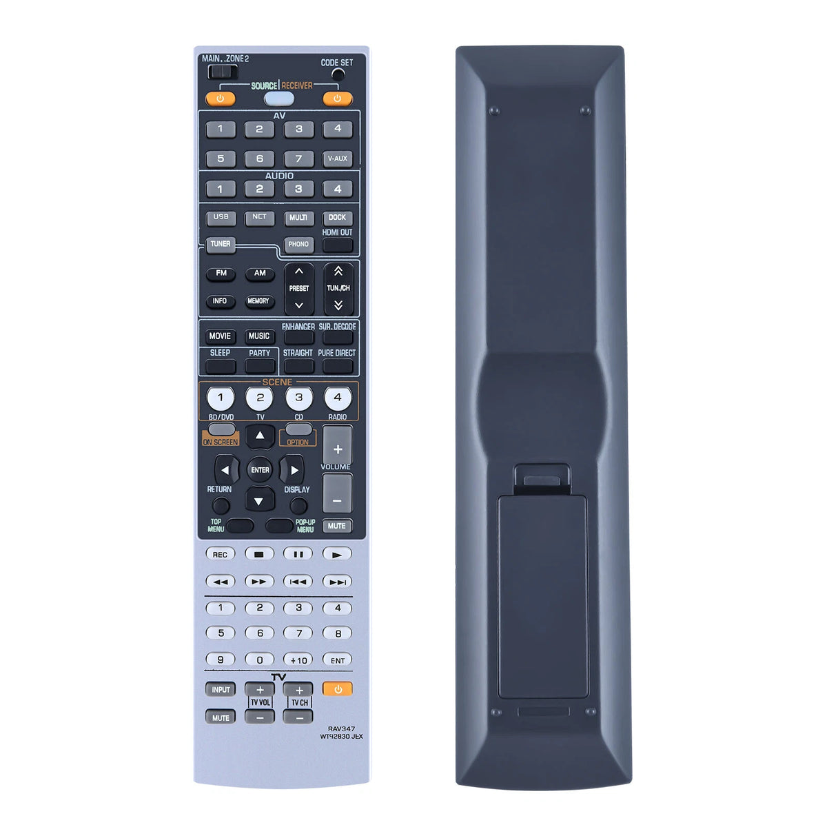 RAV347 WT92830 Remote Control For Yamaha Audio Receiver RX-V1067 RXV1067